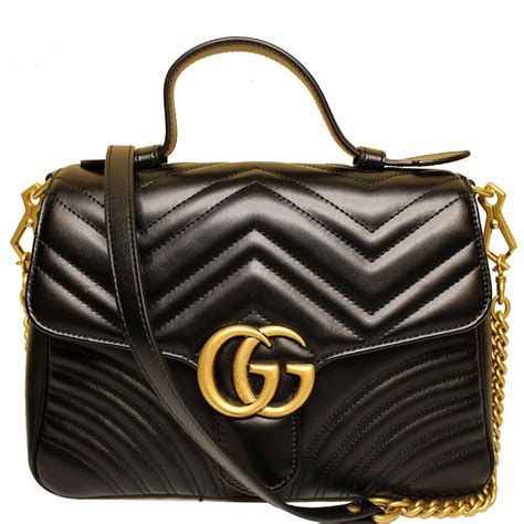 gucci ebony small shoulder bag|original Gucci shoulder bag.